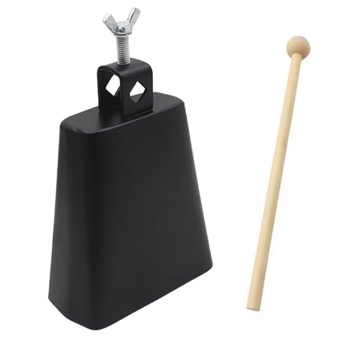 Asdays カウベル パーカッション 楽器 打楽器 パーカッション 簡単 カウベル (6インチ)