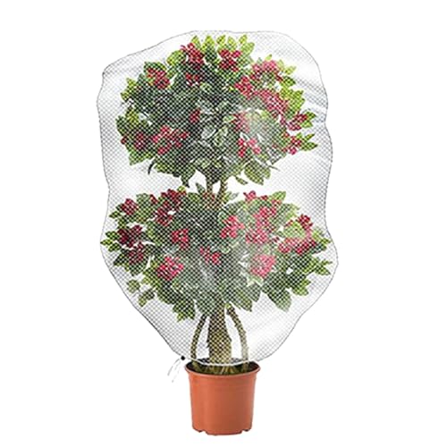 樂天商城 - AVILMORE 防虫ネット メッシュ巾着式 植物保護カバー 防虫網 虫除けネット 野菜栽培 プランター用 防虫カバー 鉢植え用 果実保護 鳥対