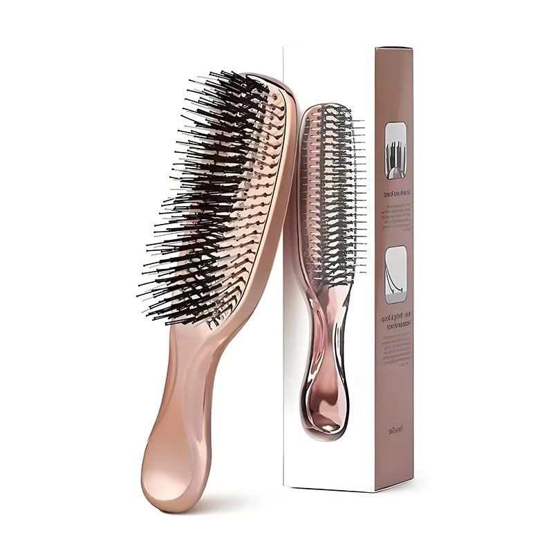 樂天商城 - ヘアブラシ ブラシ 髪 シャンプー ブラシ スタイリング ヘアケアブラシ くし 髪の毛 サラサラ ウェットブラシ 静電気防止 髪質改善 ギフト