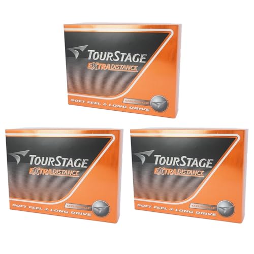 樂天商城 - ブリヂストン TOURSTAGE ボール エクストラディスタンス ボール 3ダースセット 3ダース(36個入り) オレンジ