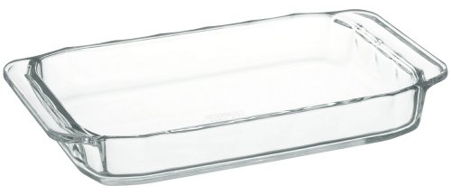 樂天商城 - iwaki(イワキ) 耐熱ガラス オーブントースター皿 ベーシックシリーズ 240×145×35mm 700 KBC3850 BC3850