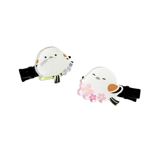 カジュアルラベンダー＆桜/-/-・Color:ラベンダー＆桜・・きながにシマエナガ”のカワイイまえがみクリップ。・・洗顔やメイク時はもちろん、運動や勉強、仕事中にも大活躍。・・右向きと左向きのセットにて、状況に合わせて使いやすいヘアクリップです。・・ヘアアクセサリーとしての用途以外にも、バックの取っ手に付けてデコレーションしてもかわいい。・・サイズ：横 4.5cm×縦 3cm × 幅 1cm / 重さ 約37gきながにシマエナガ”のカワイイまえがみクリップが新登場。ノーマルタイプと、ラベンダー＆桜の二種類。左右で止められる2個セットなので、ヘアメイクの際や、お子様のヘアアレンジにもかわいく使っていただけます。
