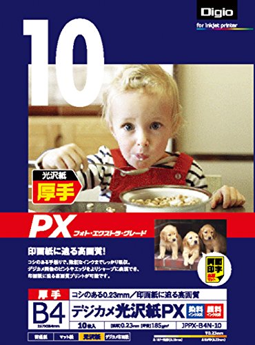 樂天商城 - ナカバヤシ デジカメ光沢紙PX B4 10枚 JPPX-B4N-10