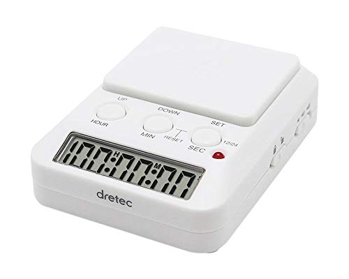 樂天商城 - ドリテック(dretec) 勉強タイマー タイムアップ2 T-580WT ホワイト