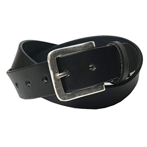 WING LEATHER 栃木レザー ベルト メンズ 本革 ビジネス カジュアル 日本製 牛革 国産 おしゃれ 無地 35mm w003 Lサイ