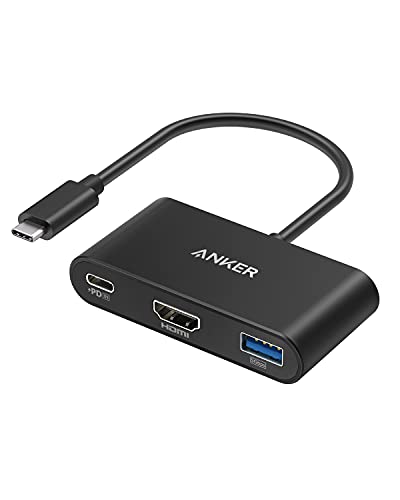 Anker PowerExpand 3-in-1 USB-C ハブ 4K対応 HDMI出力ポート 90Wパススルー充電 PD対応 USB 3.0
