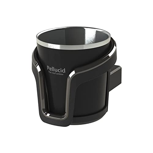 樂天商城 - ペルシード(Pellucid) 車内用品 ドリンクホルダー ステンレスサーモタンブラー付 ブラック PDK2112 保温保冷