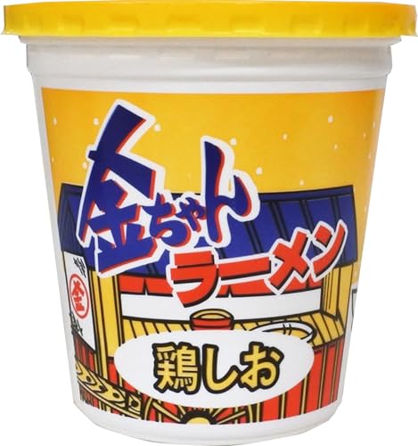 沾酱面 - 徳島製粉 金ちゃんラーメンカップ 鶏しお 73g ×12個