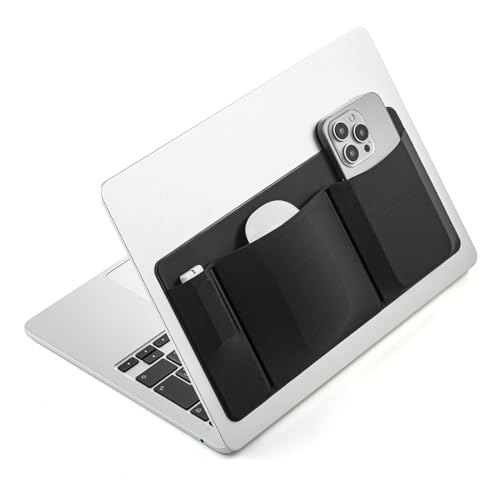 サンワダイレクト ノートパソコン ガジェット ポケット PC ポーチ 貼り付け 収納 マウス ケーブル アクセサリー 1個 200-INPK1B lightbase-10003521 Light Base パッケージ画像