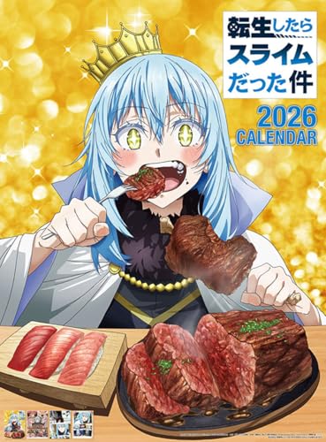 カラー/-/CL-025・パッケージ個数:1・【商品仕様】A2・7枚【商品仕様】A2・7枚　【商品説明】毎年みんなが待っている、「転スラ」カレンダー！リムルたちに2026年も会える、貴重なアイテムです。