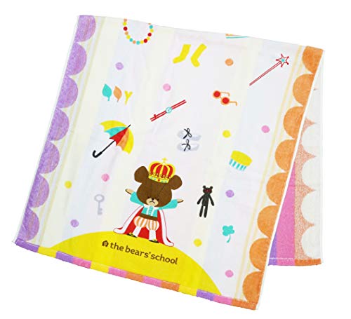 樂天商城 - 丸眞 バスタオル くまのがっこう 60×120cm ジャッキーのたからもの 綿100% 4335005100