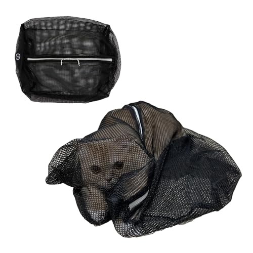 おちつくネット(筒型)ブラック/52L x 42W x 42H cm/4580471869581・Style:おちつくネット(筒型)・パッケージ個数:1・猫はネットに入ると落ち着きやすくなります。・おちつくネットは「平型」「筒型」の2つのタイプから選べます。・猫が落ち着かない・苦手なシーンのサポートに。 爪切り・シャンプー・耳掃除・点眼・ 通院・外出・引越時の脱走防止、キャリーが苦手な猫のキャリーに入るサポートにも。・猫のための丈夫な素材＆荒い網目・見つけやすく閉めやすい白色ファスナー・両開きファスナー