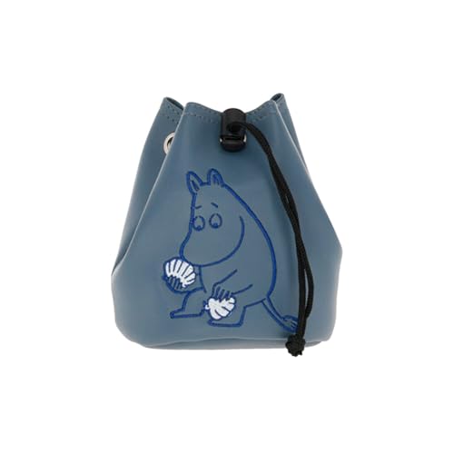 樂天商城 - 丸眞 巾着ポーチ MOOMIN ムーミン しょんぼり貝殻 ゴルフ 初心者 キャラクター 1525007100