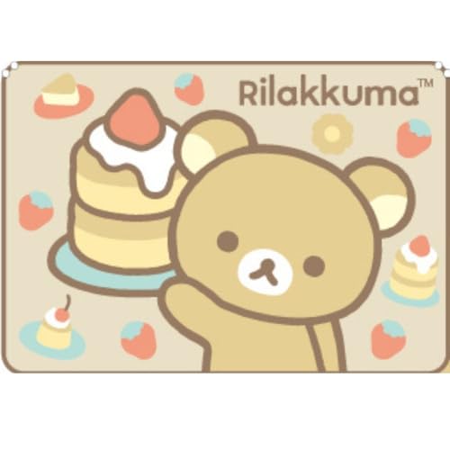 樂天商城 - 畑山商事 立体ヒザカケ 70×100 リラックマA約H70×W100cm 66203228