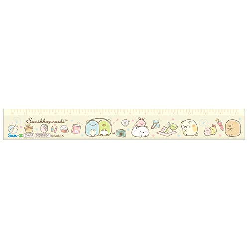 樂天商城 - すみっコぐらし キャラミックス スリム定規 ふんわりスター SQ85601