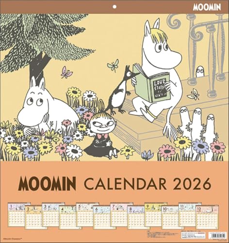 樂天商城 - サンスター文具 ムーミン 2026年カレンダー ウォールカレンダースクエア 壁掛け 799629