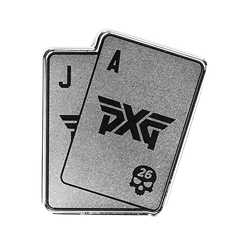 樂天商城 - ピーエックスジー(PXG) PXG Blackjack Ball Marker ボールマーカー A-UAC25-FM シルバー