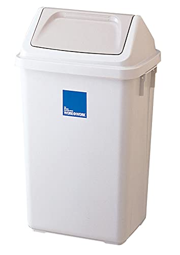 樂天商城 - リス ゴミ箱 角型 スイング ダストボックス グレー 47L W&W 47スィング 日本製