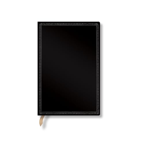ブラックエディション ボールド/-/FBD6324・パッケージ個数:1・【サイズ】 ミニ A6このデザインは、シンプルさ、モダンさ、そしてエレガンスが際立つ「ブラックエディション」。ソリッドな黒一色の表紙が特徴で、清潔感と洗練された美しさを兼ね備えています。さらに、表紙の縁には控えめなフレームが施され、上品さを引き立てます。