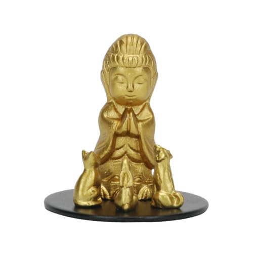 樂天商城 - 仏像 ペット観音 プチ 守り本尊 ペット供養 合金