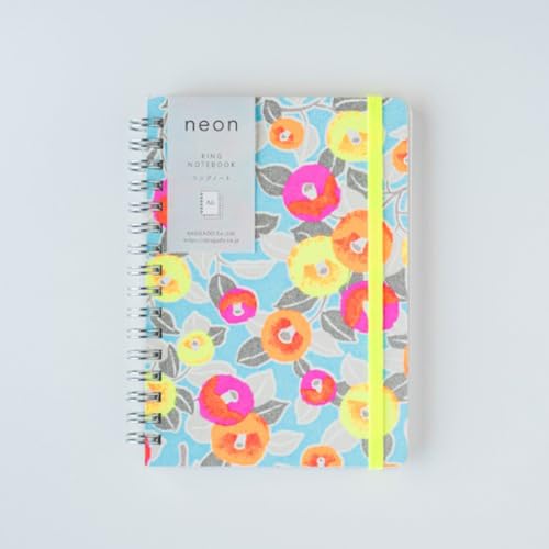 樂天商城 - 尚雅堂 ノート A6 リングノート neon1 22103