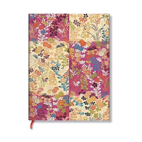 樂天商城 - Paperblanks/ペーパーブランクス ノート ソフトカバー ピンクの唐織 ミニ A6 罫線 FB9819-5