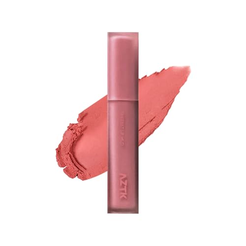AZTK Lip Tint - Long-lasting, Matte Lipstick, Moisturizing, Mousse-like Texture, High Color Payoff, Lip Gloss
