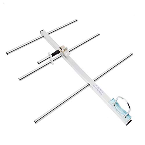ホワイト/-/TW-YG771 UHF・パッケージ個数:1・ビーム長: 43cm エレメント長: 38cm（最大）重量: 0.3Kg・周波数: 400-470MHz帯 利得: 7dBi (430MHz) 耐入力:100W インピーダンス: 50Ω VSWR: 1.5以下 FB比: 15dB以上 (430MHz)・耐風速: 60 m/s 接栓:M-J 適合マスト径: O30〜O40 mm・軽量・コンパクトで、組立や取り付けがとても容易に出来ます。マンションのベランダなど、前方向のみ開けた環境などに、省スペースで取り付けできます。軽量なので、移動用としても大変便利です。・長いタイプのM-J接栓は、異なる規格のM-P接栓の同軸ケーブルに対応できます。エレメントが地面と垂直になる時、八木アンテナの性能は最も良いです。