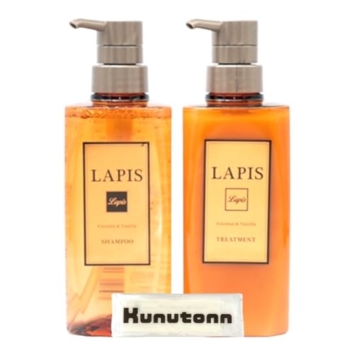 樂天商城 - Lapis ラピス サンセットバニラ ココナッツ&バニラの香り エルピーエス シャンプー 本体 500 1個 + トリートメント 本体 500