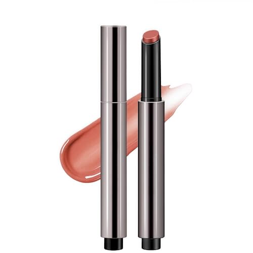 LiangNiShi Water Glow Lip Gloss - Shiny & Highly Moisturizing Lip Tint - Long-lasting, Smudge-proof, Sheer Lipstick - Korean Style Finish (#5 #Girl's First Snow)
