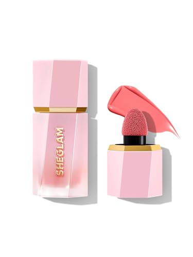 樂天商城 - SHEGLAM(シーグラム)カラーブルームチーク リキッドブラッシュ マットメイクアップ テクスチャー (Hot Topic)