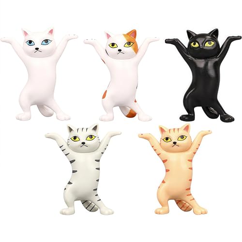 MHSKNHW ペン立て おしゃれ 猫 置物 ペンホルダー 小物 かわいい 雑貨 おしゃれ 鉛...