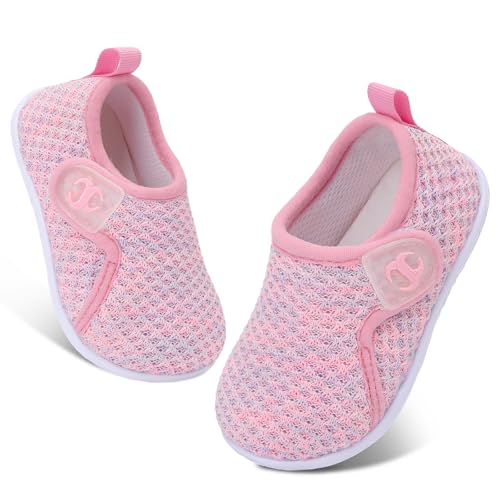 ウォーキングピンクパープル/15.0 cm/JP-0325_Pink Purple_152・Size:15.0 cmColor:ピンクパープル・アッパー：ニットメッシュアッパーは快適で通気性に優れ、吸湿発散性があり、赤ちゃんの足をドライで無臭に保ちます。一年中、とても??柔らかく、通気性に優れ、快適な履き心地です。・アウトソール：柔らかく、滑りにくく、履き心地が良い。EVAトラクションソールは赤ちゃんに優れたグリップ力と快適さを提供します。・結ばない靴紐：便利なフック＆ループ留めのデザインで着脱が簡単で、靴紐を結ぶ必要がなく、赤ちゃんの足にぴったりフィットします。ハイハイ、ウォーキング、遊びに最適で、靴が脱げる心配もありません。・超軽量：当社のベビーシューズは片足わずか34g。多くのベビースポーツシューズのようにゴツゴツしたり重かったりしません。安心して走り回ることができます。・用途：歩き始めたばかりの赤ちゃんに最適です。屋内外のスポーツ、学校、カジュアル、ウォーキング、ランニング、旅行、ハイキングなど、あらゆるシーンで活躍します。