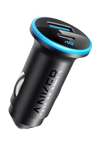 Anker 323 Car Charger (52.5W) (USB PD対応 52.5W 2ポート USB-C カーチャージャー) 【Powe