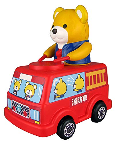 しょうぼうしゃ-/-/9100-2・Style:しょうぼうしゃ・単3電池2本使用(別売)・電池種別 : 電池は別売りのため別途ご購入ください。とんくる☆トンピー しょうぼうしゃ