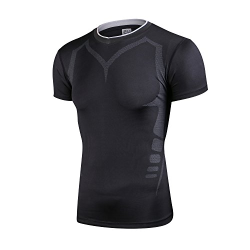 スポーツクルーネック-3211ブラック/XL/-・Color:クルーネック-3211ブラックSize:XL・通気性・速乾性：通気性が良く、抜群な速乾性という特徴で、水や汗などの冷却による体の冷えを軽減し、快適性を保ちます。・UVカット・吸汗防臭：紫外線を最大90％以上カットし、身体を守ります。汗を吸収し、素早く発散し、汗臭くなりません。・パワーストレッチ：伸縮性が良く、肌に密着するパワーストレッチがフィット感を保ち、動きやすいです。・フラットロックシーム：縫い目をフラットに縫製することで快適な肌触りを実現します。・サービス：検品に十分心をおかけしていますが、万が一商品が不具合の場合、メールよりご連絡を下さいませ。迅速に対応いたします。説明 通気性・速乾性：通気性が良く、抜群な速乾性という特徴で、水や汗などの冷却による体の冷えを軽減し、快適性を保ちます。