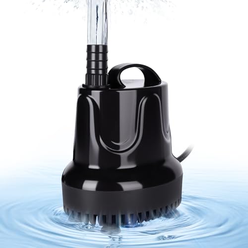 ブラック/XL (4000L/H)/HG919・Size:XL (4000L/H)・【水中ポンプ】4000L/Hの水流量と2.8mの揚程を備えた高性能hygger水中ポンプは、水換えや排水作業がスムーズに行えます。防水規格はIP68対応で、水中での長時間使用も心配しません。・【空運転防止】底面吸水式のため、底部を平らなところに設置してから、電源を入れるだけで使用できます。水深約25mmまで水を汲み上げられ、約5mmのフンや餌のカスもらくらく排出します。空運転防止機能が付き、最低水位の25mm水深まで自動的に停止します。また、保護回路が熱くなると自動的に停止し、冷めると再び動作します。・【安定性高い】給水ポンプは19mm、22mm、25mmの3つの異なるノズルを含みます。各ノズルのサイズによって提供する水の流れも違います。ごニーズに応じて選択することをお勧めです。水槽ポンプの底部には強力な吸盤が4枚付き、安定性が高く、騒音低減効果が良いです。水槽壁にしっかりと固定され、適度な水流を作ることで、魚たちがより活発に泳ぐ姿が楽しめます。・【静音ポンプ】循環ポンプは360度パ