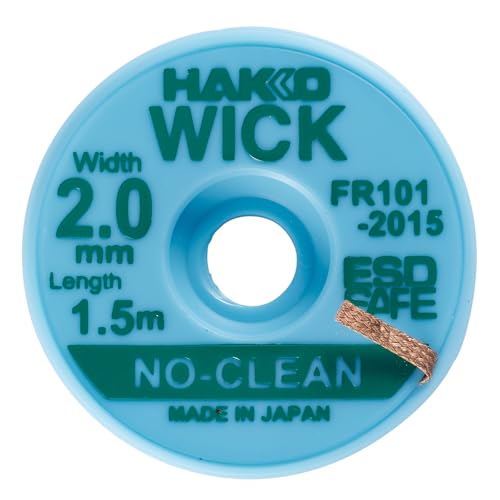 白光(HAKKO) はんだ吸取線 ウィック FR-101 ノークリーン 2mm×1.5m FR101-2015-J