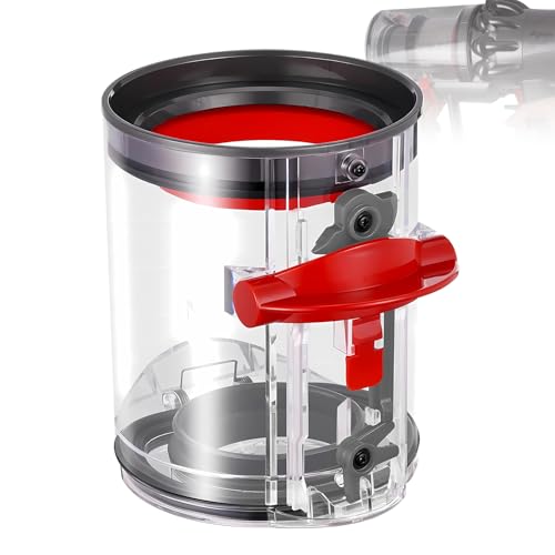 クリアビン ダストカップ 掃除機互換品 V12・SV18・SV20 Detect Slim・V10 用 ダストバケット/キャニスター 交換部品