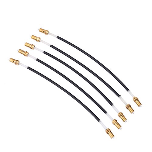 3/4 4/4バイオリン テールピース テールガット テールロープ エンドロープ 耐摩耗性 5本入 黒