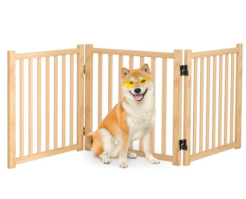 ペットゲート 置くだけ 犬 ゲート ペットフェンス 高さ58cm 幅175cm 自立型ゲート 折りたたみ式 犬フェンス 室内用 ペット飛び出し防