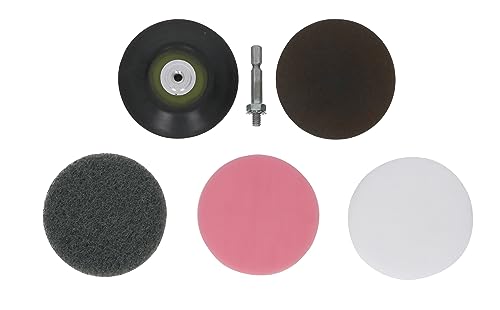 m.ポリッシングキット ホーム用ポリッシングキット ホーム用/-/4907052371736・Color:ポリッシングキット ホーム用・パッケージ個数:1・電動ドライバーに取り付けて手軽にポリッシング・水周りの薄サビ・汚れ・水アカなどをスッキリキレイに・対応工具:電動ドライバー・セット内容:バックパッド、六角軸アーバー、ソフト研磨スポンジ、サンダーバフ＃600、研磨スポンジ＃1000、メラミンスポンジ・原産国:バックパッド・六角軸アーバー・研磨スポンジ＃1000/中国製、ソフト研磨スポンジ・サンダーバフ＃600・メラミンスポンジ/日本製●電動ドライバーに取り付けて手軽にポリッシング●水周りの薄サビ・汚れ・水アカなどをスッキリキレイに●幅広い用途に使えるお買い得キット