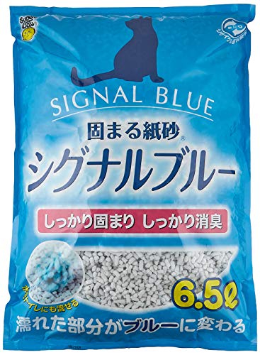スーパーキャット 猫砂 NEWシグナルブルー 6.5L