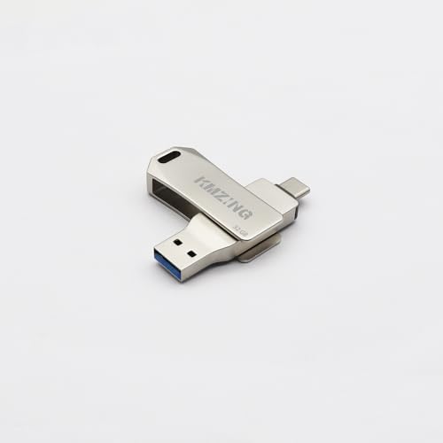 Type-C+ USB A USB3.0 32GB 高速フラッシュドライブ、回転設計で使いやすく、スマートフォン、タブレット、パソコンなど様々な
