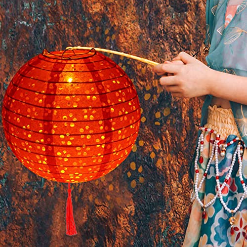 レッド/30cm/-・Size:30cmColor:レッド・サイズ：直径30cm。赤 10個セット・美しい透かし彫りデザイン、専用の提灯LEDとハンドルが付きます。・軽量で組み立ては簡単！折りたたみ式収納，使用しない時はコンパクトに収納でき、持ち運びも楽です。・初盆飾り・新盆飾り・お盆飾り、七夕装飾、結婚式、夏祭り、花火大会、イベント、クリスマスなどお祭り様々な場合に装飾用をお使い頂けます。・カラフルで雰囲気作りに最適、和室にも洋室にもお使い頂け、特に夜に光りは梅花の透かし彫りから射し出る時非常にきれいです、家をすぐに美しくになり、いい雰囲気を作ります！