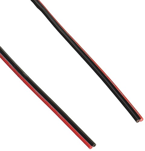 ブラック/10m/VFFS-075-10 R/K・パッケージ個数:1・0.75平方mm /0.18×30芯・使用例:スピーカー接続、機器内配線・色違いコードの為、+-を判別するのに便利です色違いコードのため、「＋」「−」を判別するのに便利です。