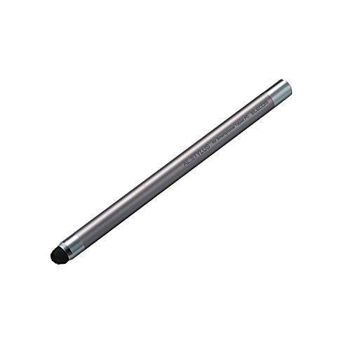 エレコム タッチペン 超高感度タイプ AL.STYLUS [ iPad android で使える] グレー P-TPA02GY