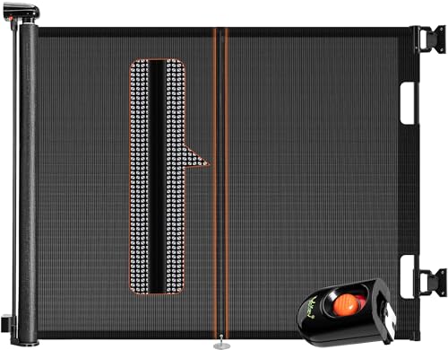 ブラック/150cm/SH20.006DA・Color:ブラックSize:150cm・??最新二重カラーロックシステム：カラー表示でロック状態が一目で確認できる二重構造です(ロック解除: 赤；ロック: 緑)。ベビーゲート 階段上アップグレードされたロック機構が幼児の誤作動を防止します。革新的な設計により、片手操作が可能。赤ちゃんを抱えた状態や荷物を持っている時でも、簡単にロックの開閉ができます。・??エクストラワイド設計の室内ペットゲート：最大150cm(高さ86cm)まで拡張可能なロール式安全ゲート。さまざまなドアの横幅に合わせて調節できるため、ベビーフェンスのサイズの不適切さが使用に影響する悩みから解放されます。ベビーゲート ロール式6〜24ヵ月のお子様、または体重4.5kg〜18kgの中小型ペットに最適です。・??収納/携帯便利＆お手入れ簡単：薄軽量のロール式ペットゲート設計で、屋内屋外を問わず携帯に便利です。赤ちゃん ゲート巻き取りメッシュパネルはサッと巻き上げて収納でき、場所を取りません。周辺の障害物を最小限に抑え、つまずきのリスクを軽減。人やカートの通行もス