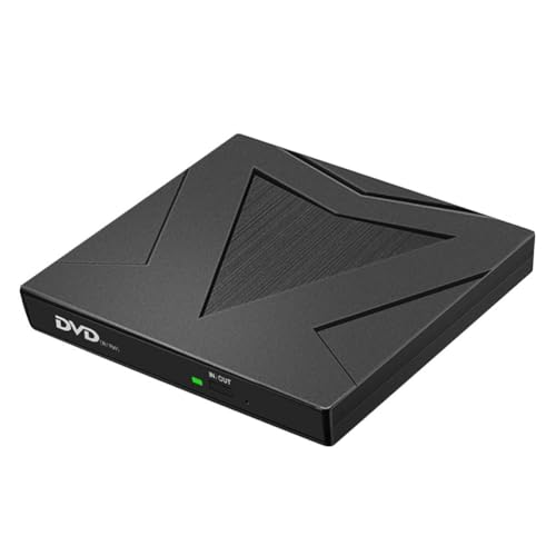 PHENOFICE 外付けドライブ 車用ポータブルdvdプレーヤー トップ用の外付け Dvd プレーヤー リーダー 車用usb Cdプレーヤー