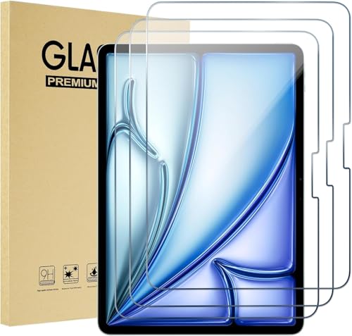 3枚セットクリアー/13インチ iPad Pro M5/M4、iPad Air M3/M2/iPad Pro 13 Inch(M5/M4)/Air (M3/M2)・Size:13インチ iPad Pro M5/M4、iPad Air M3/M2Style:3枚セット・パッケージ個数:3・対応機種: iPad Pro 13インチ(M5/M4)及びiPad Air 13インチ(M3/M2)全モデル専用設計・度性能: 9H度の強化ガラスでスクリーンを強力保護・視認性: 超高透過率で画面の鮮明さを維持・薄さ: 0.33mm極薄設計がタッチ感度を完全再現・貼り付け: 気泡防止加工で誰でも簡単に隙間なく貼れる
